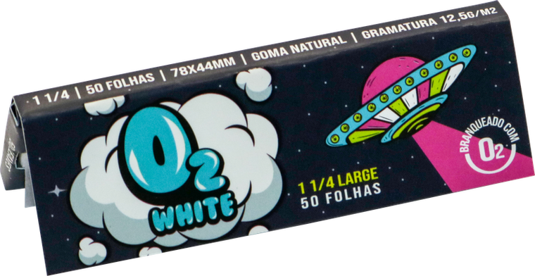 O2 White 1 1/4 Large